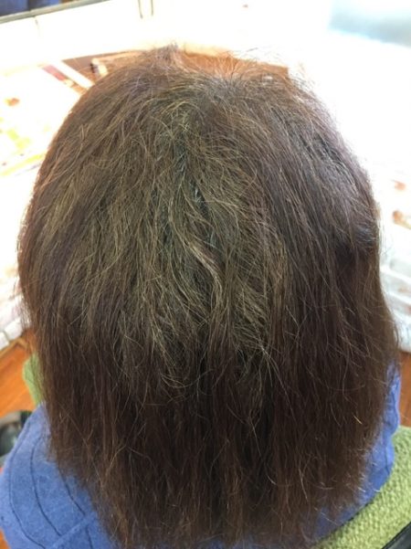 縮毛矯正でご来店‼️