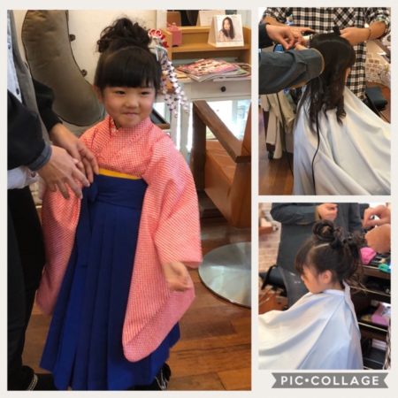 七五三の女の子